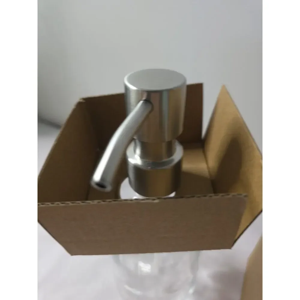 Grove Co Glass hand soap bottle / dispenser - NIB